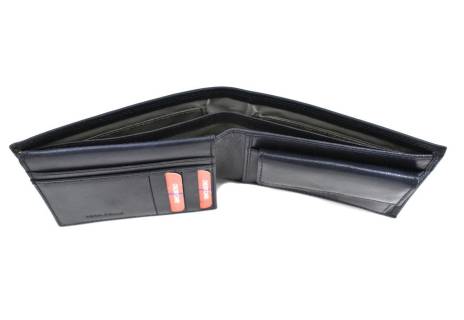 Pánská kožená peněženka  na šířku Coveri - černá