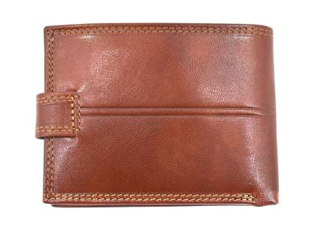 Pánská kožená peněženka  na šířku se zápinkou Coveri