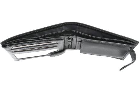 Pánská kožená peněženka  na šířku se zápinkou Coveri