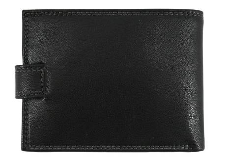 Pánská kožená peněženka  na šířku se zápinkou Coveri