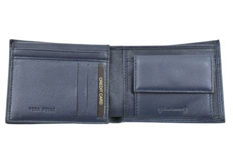 Moderní pánská kožená peněženka Valentini