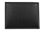 Moderní pánská kožená dokladovka Valentini - černá