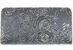 Dámská / dívčí velká peněženka  pouzdrového typu  s květovaným vzorem