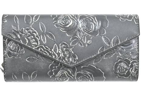 Dámská  peněženka s květovaným vzorem