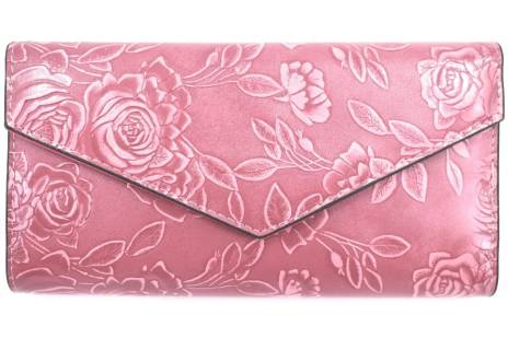 Dámská  peněženka s květovaným vzorem