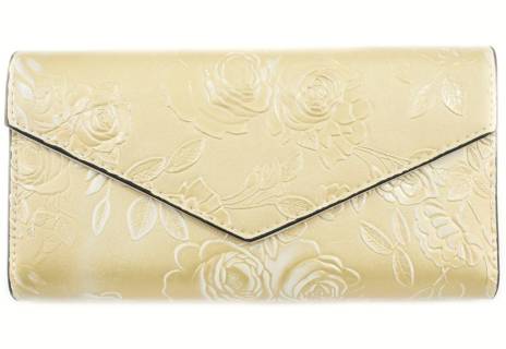 Dámská  peněženka s květovaným vzorem