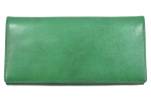 Dámská velká kožená peněženka Arteddy - zelená