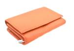 Dámská / dívčí malá kožená peněženka Arteddy - oranžová