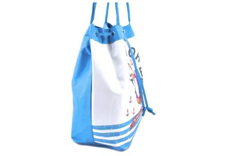 Velká plážová taška s potiskem kotva