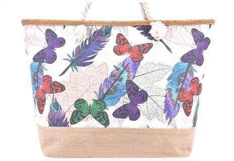 Velká plážová taška s potiskem