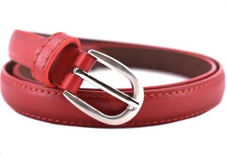 Dámský úzký kožený opasek Arteddy