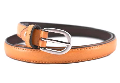 Dámský úzký kožený opasek Arteddy