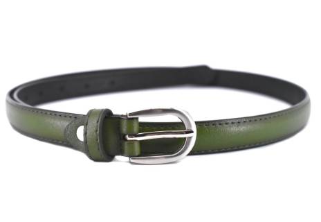 Dámský úzký kožený opasek Arteddy