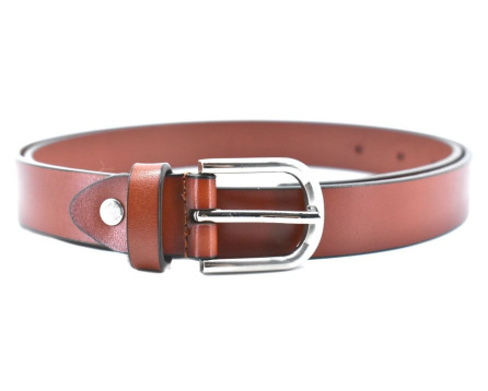 Dámský kožený opasek Arteddy - hnědá /110