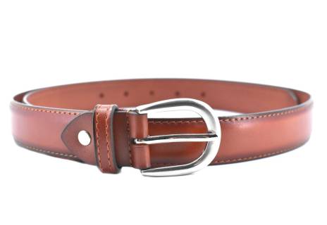 Dámský jednobarevný kožený opasek Arteddy