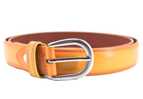 Dámský jednobarevný kožený opasek Arteddy