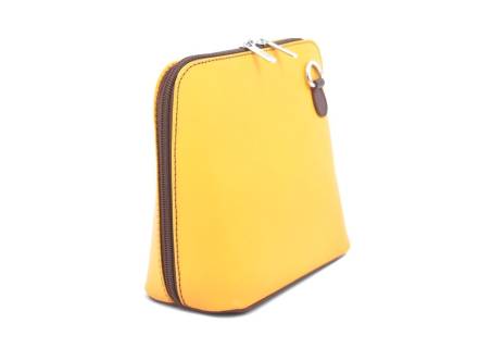 Dámská malá kožená kabelka crossbody Arteddy