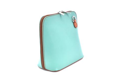 Dámská malá kožená kabelka crossbody Arteddy