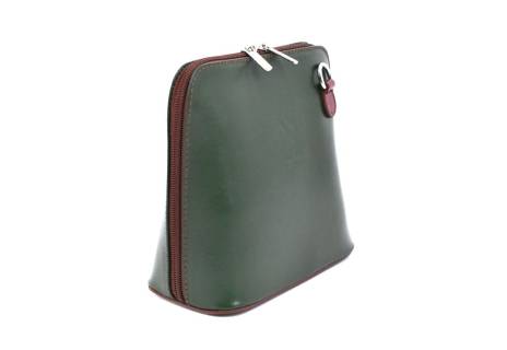 Dámská malá kožená kabelka crossbody Arteddy