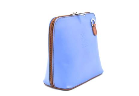 Dámská malá kožená kabelka crossbody Arteddy