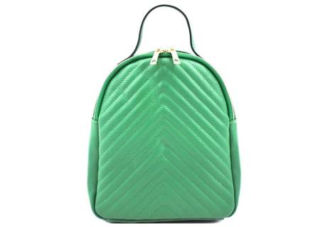 Dámský/dívčí kožený prošívaný batoh Arteddy