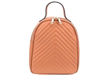 Dámský/dívčí kožený prošívaný batoh Arteddy