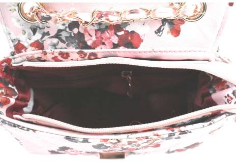 Dámská / dívčí květovaná kabelka