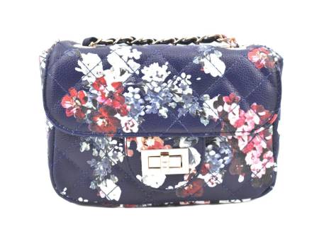 Dámská / dívčí květovaná kabelka