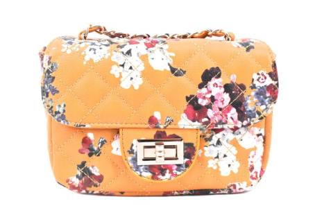 Dámská / dívčí květovaná kabelka