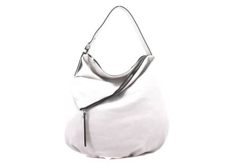 Dámská kabelka vak - krémová