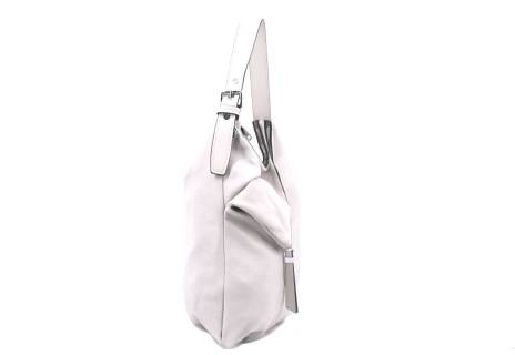 Dámská kabelka vak - krémová