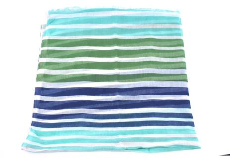 Dámský šátek s pruhovaným vzorem