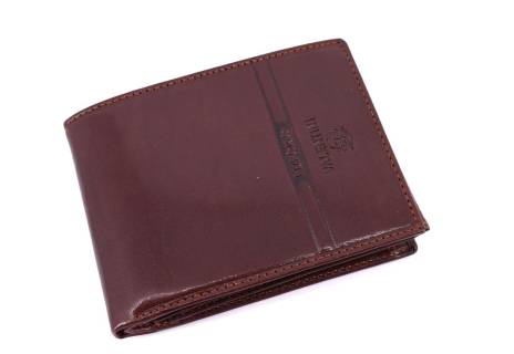 Pánská kožená peněženka Emporio Valentini - hnědá