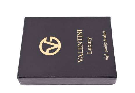 Pánská kožená peněženka Valentini - černá