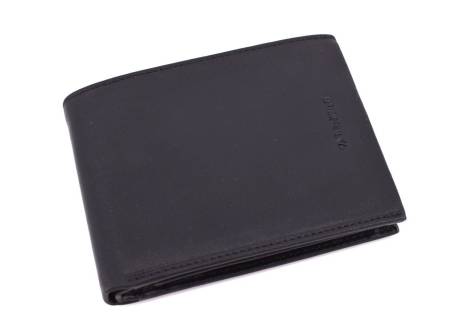 Pánská kožená peněženka Valentini - černá