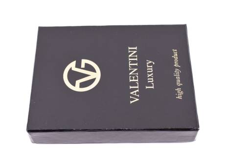 Pánská kožená peněženka Valentini - černá