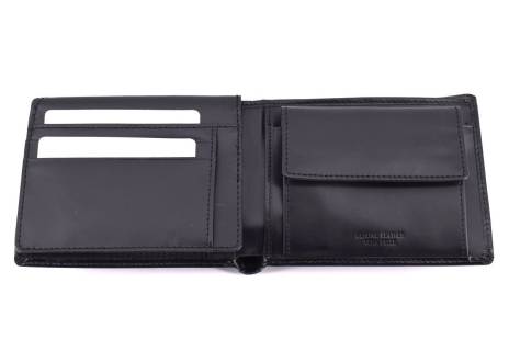 Pánská kožená peněženka Cristian Conte - černá