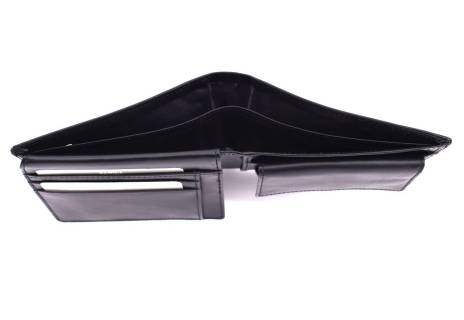 Pánská kožená peněženka Cristian Conte - černá