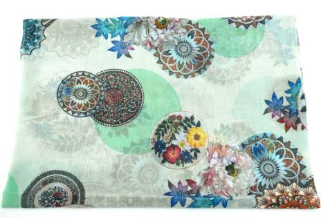 Dámský šátek s potiskem