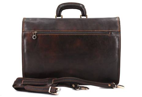 Kožená aktovka Arteddy - 2 komorová