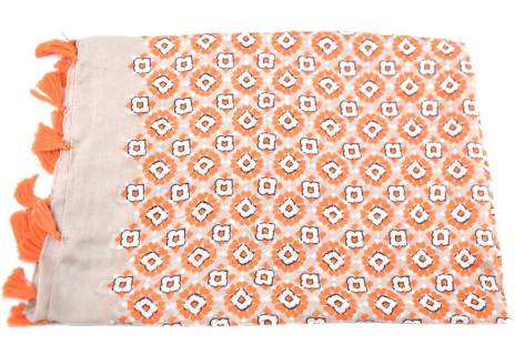 Dámský šátek s třásněmi