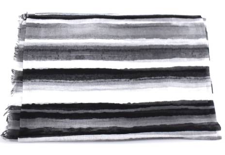 Dámský šátek s barevnými pruhy