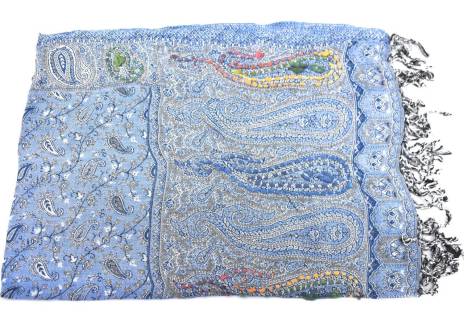 Dámský šátek s kašmírovým vzorem