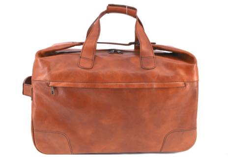 Cestovní kožena taška na kolečkách Arteddy 40l