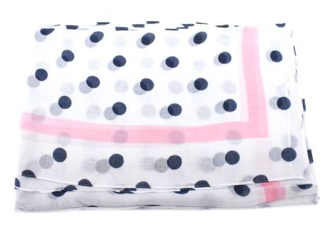 Dámský šátek s puntíky