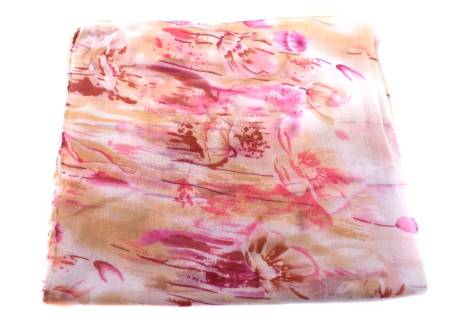 Dámský šátek  s květovaným vzorem