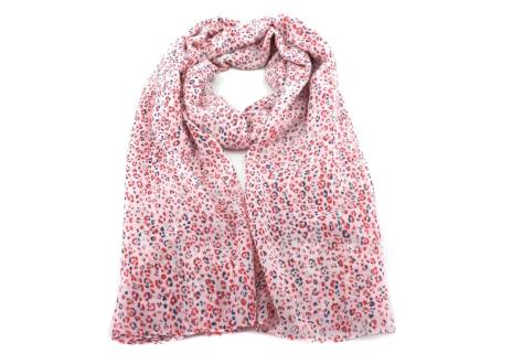 Moderní dámský šátek - červená