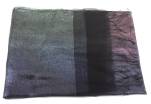 Dámský hedvábný šátek - tmavě modrá/fialová