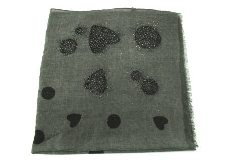 Dámský šátek - tmavě zelená