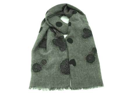 Dámský šátek - tmavě zelená